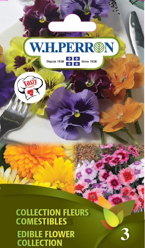 Collection Fleurs comestibles - Gauthier fleurs et jardin