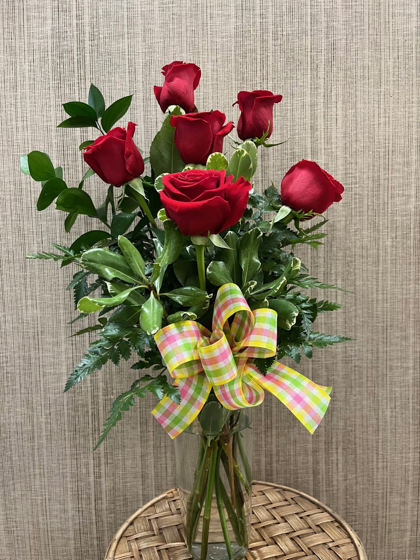  Arrangement 6 roses